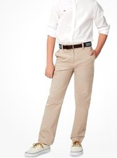 NWT Vineyard Vines Boy's Breaker Pant Size 8 Khaki Adjustable Waist