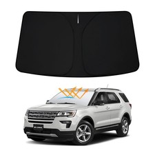 D-Lumina Front Winshield Sun Shade for Fo-rd Explorer 2011-2019 Foldable Fr...