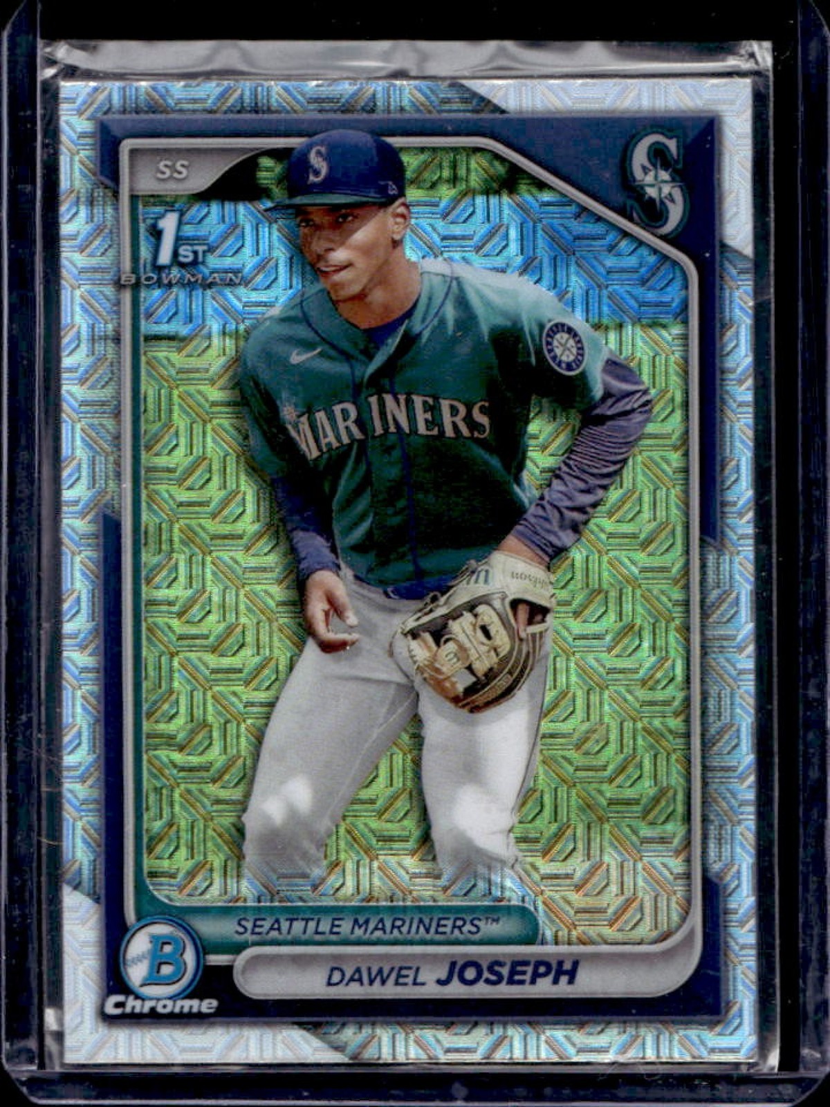2024 Bowman Chrome Dawel Joseph Mega Box Mojo Refractor 1st #BCP-176 Mariners