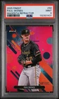 2025 Topps Finest - Paul Skenes #50 Magenta Refractor /350 - PSA 9