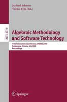 Algebraic Methodology And Software Technology Michael Johnson