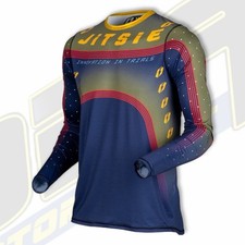 JITSIE T3 Stykko Trials Jersey Shirt Top - BLUE - NEW Beta TRS Vertigo GasGas