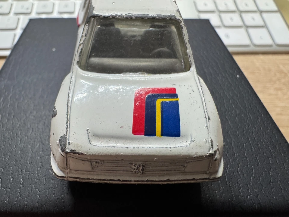 Matchbox Peugeot 205 Turbo 16 In Buone Condizioni 1:55 Senza OVP - Immagine 4 di 4