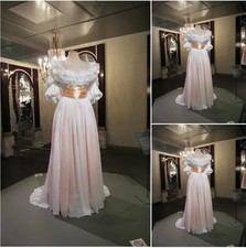 Civil War Southern Belle dress Ball Gown Pink Princess Dress Victorian