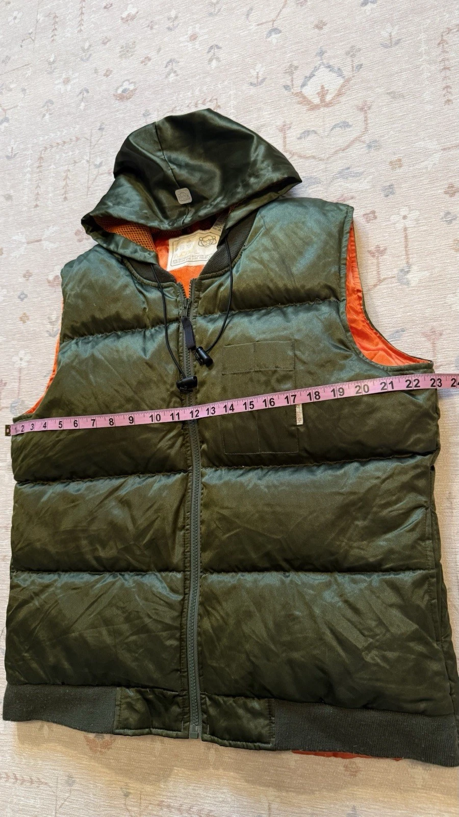 Vintage Harajuku Streetwear Puffer Vest XL Sugar Brand 90’s Surplus Down Filled image 10