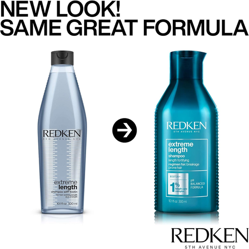 Champú y acondicionador Redken's Extreme Length 300 ml - Imagen 2 de 12