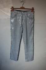 SANDRO Paris  Luxus Damen Pailletten  Hose   in gr. 36 NP 189