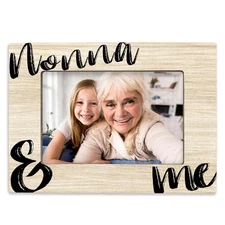 Nonna and Me 4x6 Picture Frame, Grandma Photo Frame, Nonna Gifts for Color06
