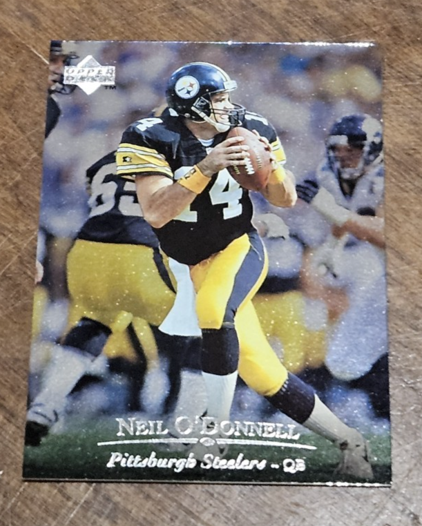 1996 Upper Deck Silver Collection Neil O'Donnell #84 Pittsburgh