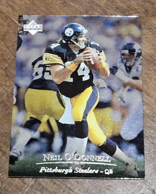 1996 Upper Deck Silver Collection Neil O'Donnell #84 Pittsburgh