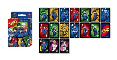 new 2025 BLUELOCK UNO Card Game from Japan