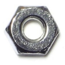 8-32 Steel Coarse Thread Finished Hex Nuts 40 pcs. 
