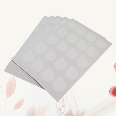 100 Pcs Eyelash Glue Sticker Women's Adhesive Gaske Stickers Gaskes