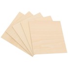 5 Pcs Wooden Planks Handcrafted Unfinished Wood Boards For Craft Work