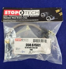 Mustang S197 Rear Stainless Steel Braided Brake Lines Stoptech 950.61501 Nib Mustang S197 Rear Stainless Steel Braided Brake Lines Stoptech 950.61501 Nib