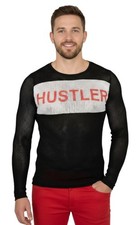 Fight Club HUSTLER SHIRT Tyler Durden Mesh Rare Costume Jersey Good Quality