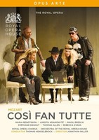Music Dvd - Wolfgang Amadeus Mozart - Cosi Fan Tutte - Opus Arte -D- Neu