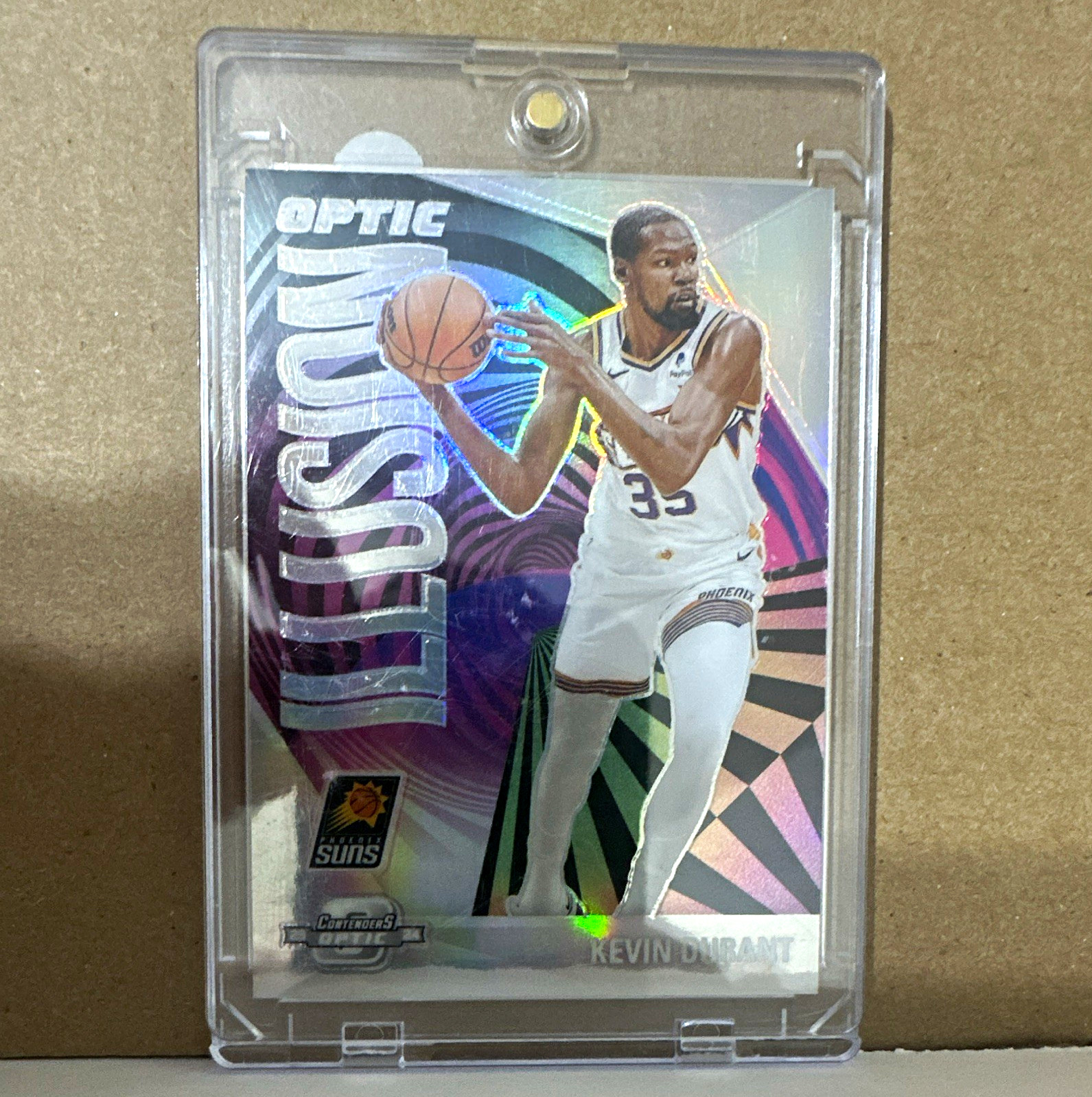 Panini 2023-24 Contenders Optic Optic Illusion Kevin Durant Suns #22 Insert