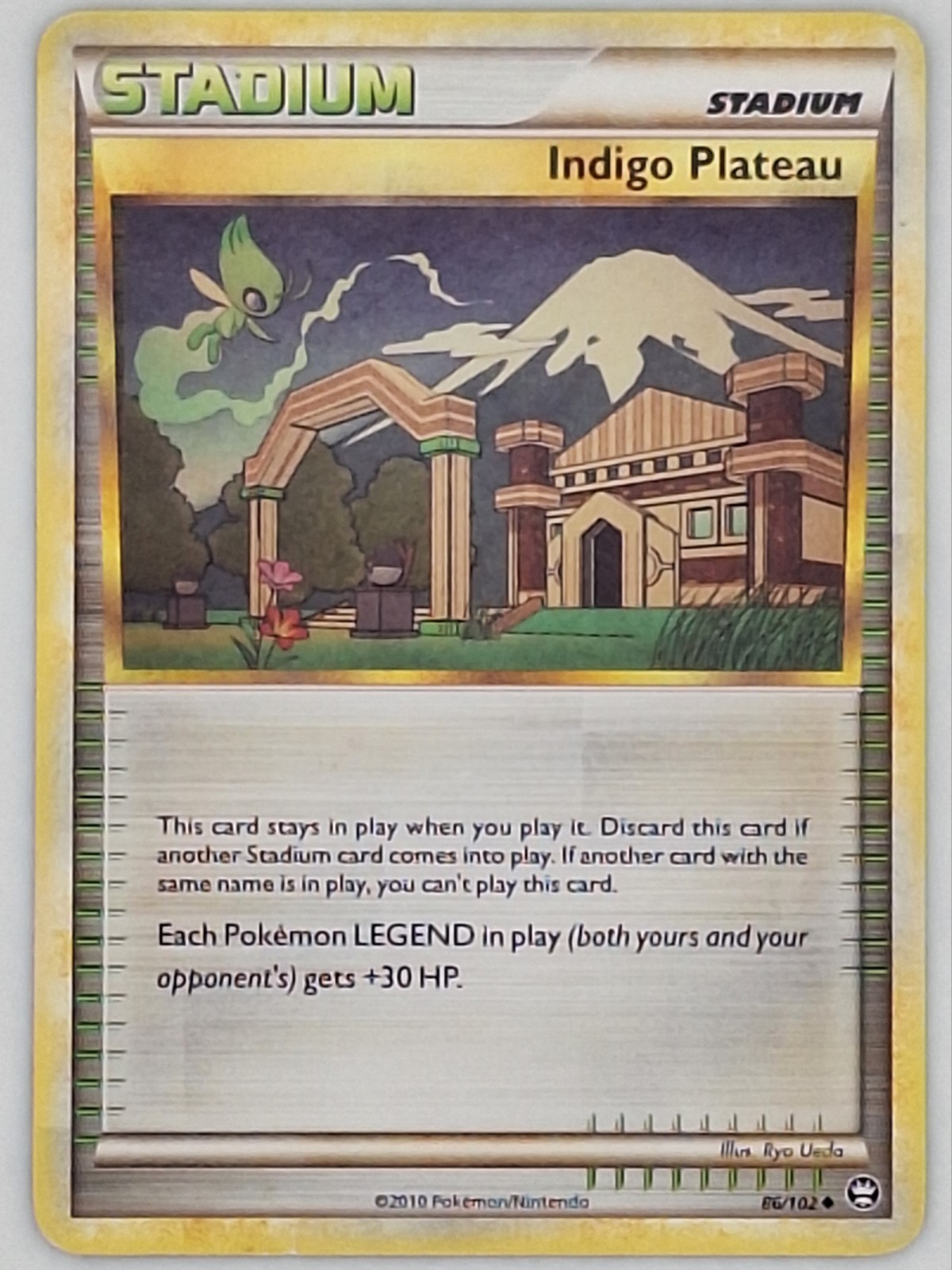 Indigo Plateau 86/102 Pokemon - HGSS Triumphant MP