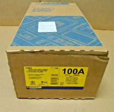 NEW SQUARE D H363 100 AMP 600V HEAVY DUTY SAFETY SWITCH  FUSED 3 POLE (4 AVAIL)