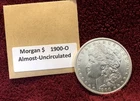 1900-O  Morgan SILVER Dollar ~   My #356