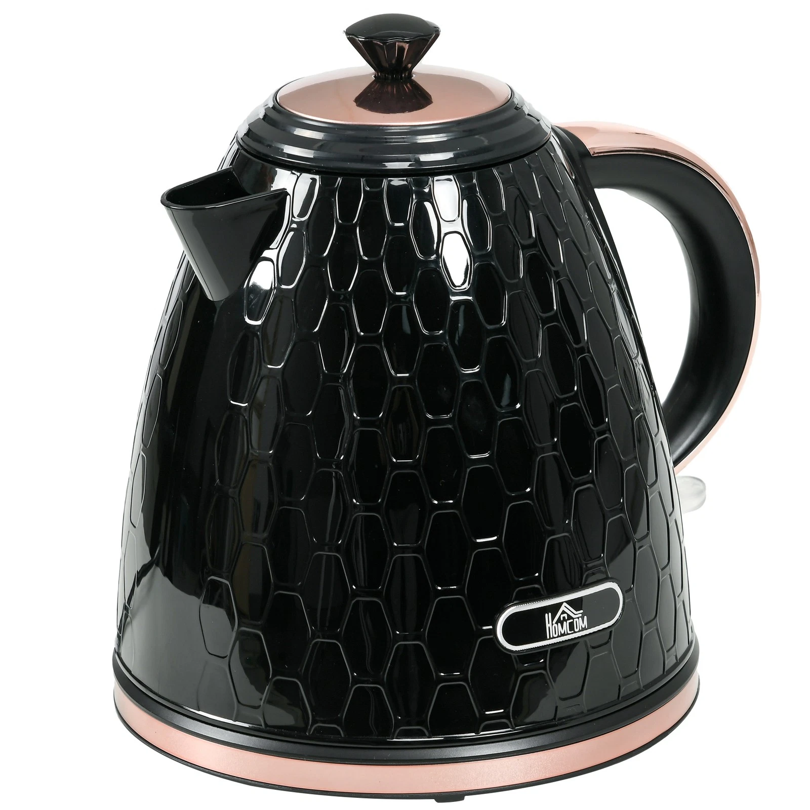 HOMCOM Electric Kettle, Fast Boil, 1.7L, 3kW, Swivel, Auto Shut-off, Black
Opens in a new window or
