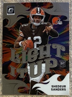 2025 Donruss Optic  Light It Up  Shedeur Sanders (RC) #8