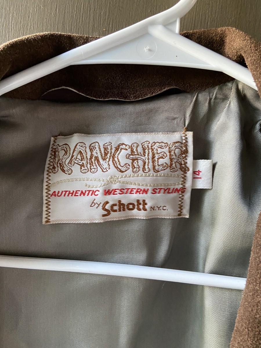 80s Rancher by Schott フリンジレザージャケット USA製 80's 