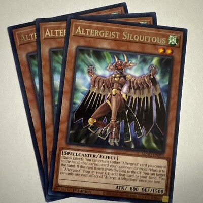 Carta Yu-Gi-Oh! Altergeist Silquitous MP18-EN114 - Súper Rara 1ª Edición, Efecto Rápido