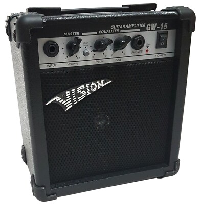 E-Gitarrenverstärker, Ampilifier, 20WATT, Vision, Verzerrer, Kopfhörereing. GW15