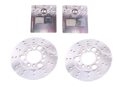 MBK NITRO YAMAHA AEROX 50 Vorne + Hinten Bremsbeläge Bremsbacken Bremsscheibe