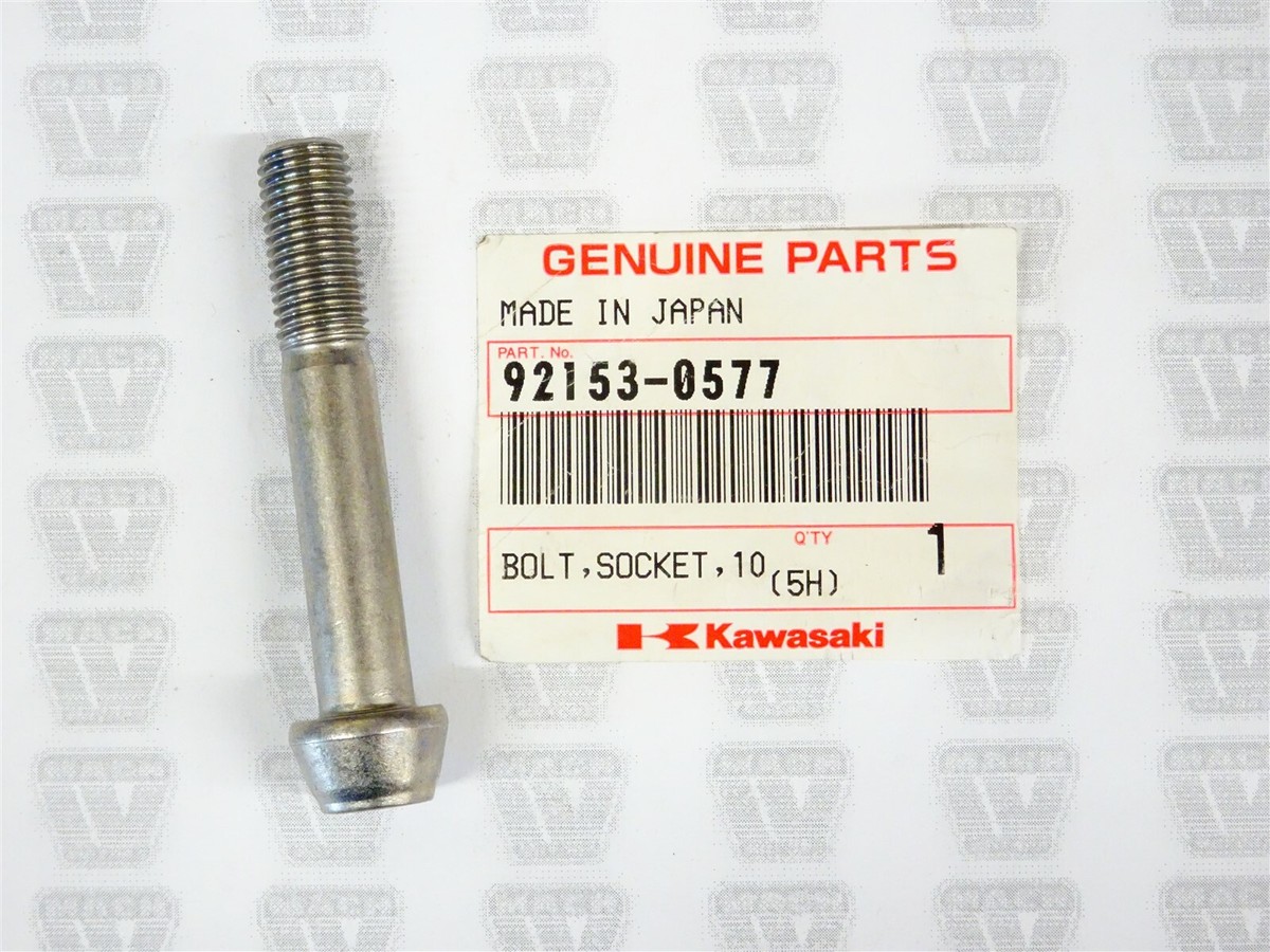 Kawasaki NOS NEW 92153-0577 Socket Bolt 10x60 ZX Ninja | eBay Kawasaki NOS NEW 92153-0577 Socket Bolt 10x60 ZX Ninja | eBay