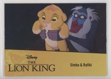 2020 Upper Deck Disney The Lion King Silver Simba & Rafiki #14