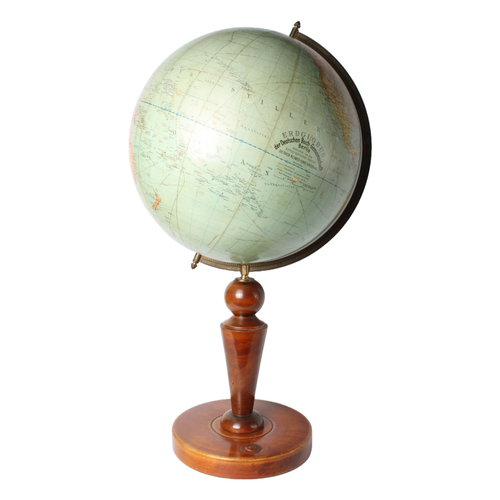 Antique German Globe ca. 1924 | Kartographisches Institut Dietrich Reimer Berlin - Picture 4 of 11