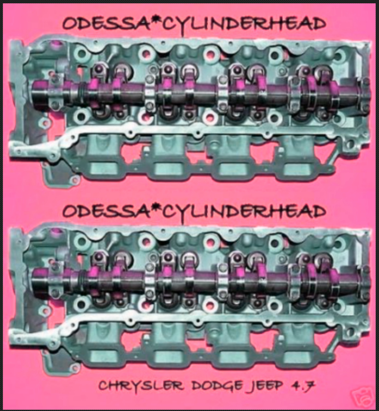 2 DODGE JEEP CHEROKEE DAKOTA 4.7 HO SOHC Grelly USA