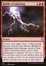 MTG Magic the Gathering Riddle of Lightning (359/496) Jumpstart NM