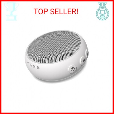 Mini Sleep Sound Machine 30 Soothing Natural Sounds with 36 Volume Control Pink