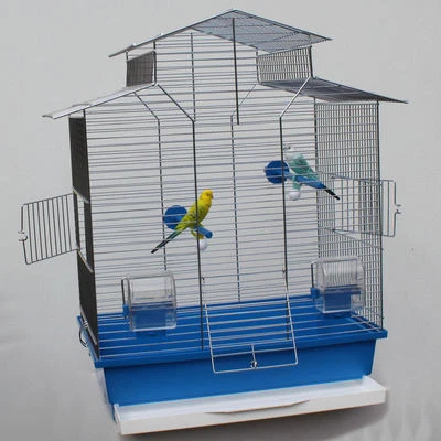 XXL-HEIMTIERCENTER XXL Vogelkäfig Vogelbauer Wellensittich Finken Kanarien Käfig Top Qualität
