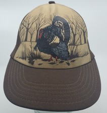 VTG Trucker Hat Cap TURKEY HUNTING SnapBack Trucker Hat USA Z21