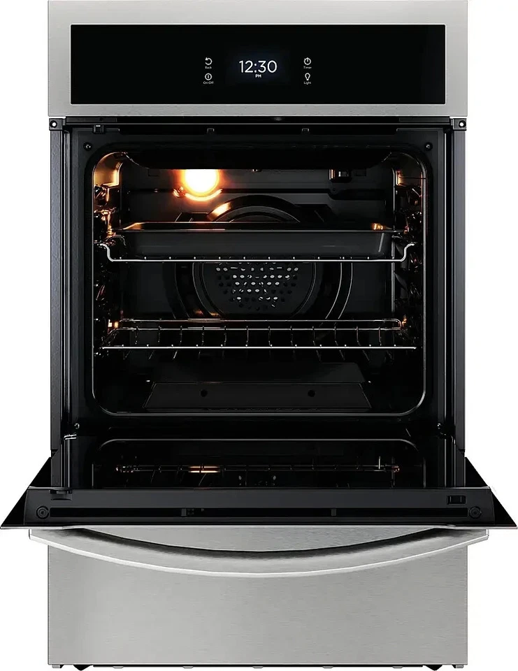 Galería Frigidaire 24" W 2,8 Cu. Ft. Horno de gas individual - Acero inoxidable - NUEVO Foto 2 de 2