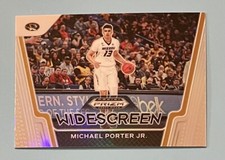 2021 Panini Prizm Draft Picks #20 Michael Porter Jr. Silver Prizm Widescreen