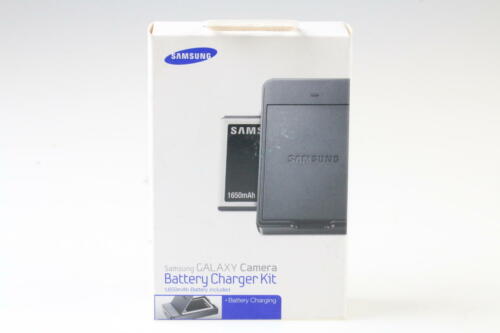 SAMSUNG Battery Charger Kit EB-S1P5GMEGSTD für Galaxy Camera (schwarz)