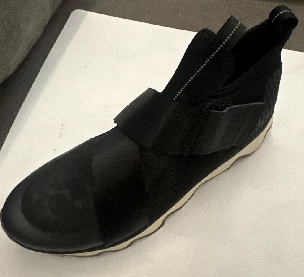 SAOLA Sneaker da donna Sorel lavorata a maglia cinetica suola singhiozzata cinturini elasticizzati taglia 9 solo a sinistra