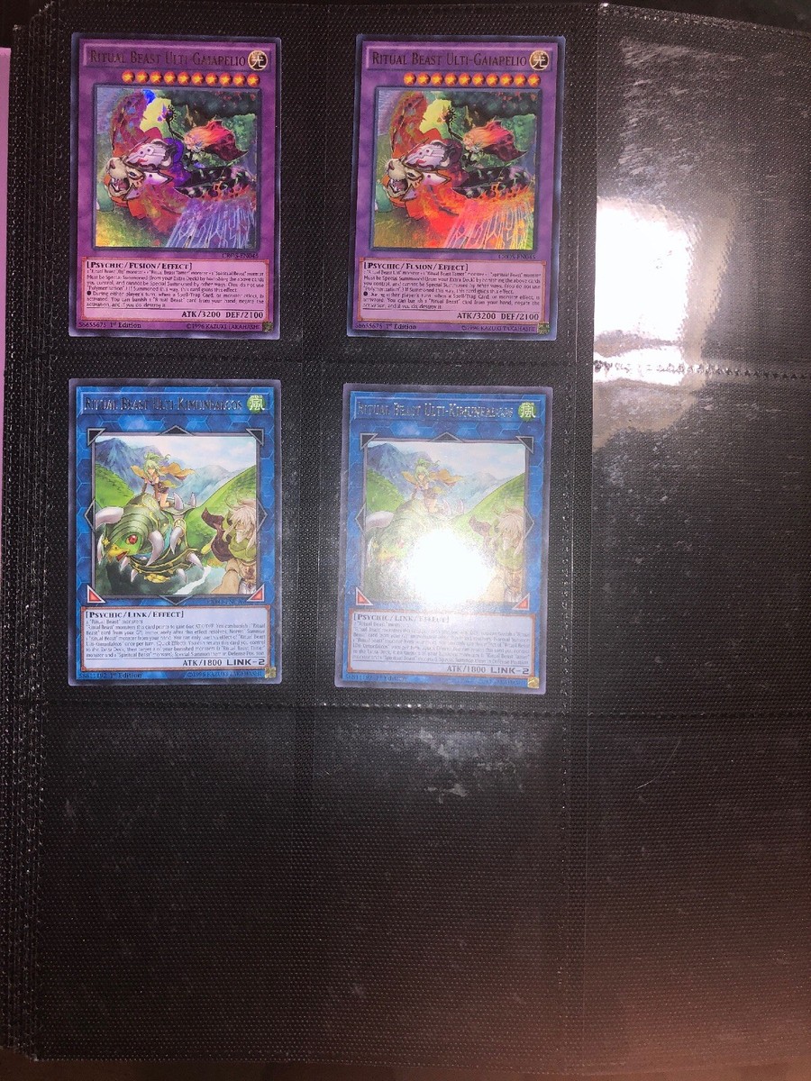 YUGIOH! RITUAL SPIRITUAL BEAST DECK CORE | eBay