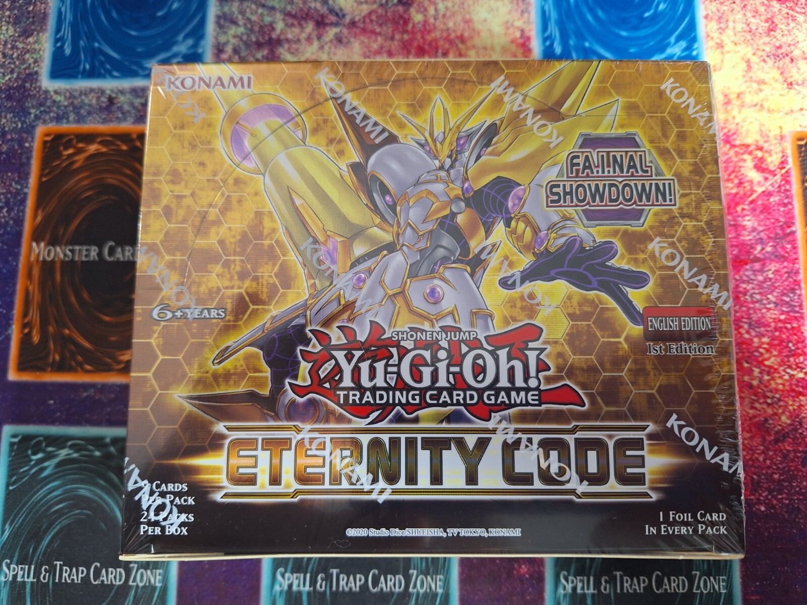 Yu-Gi-Oh! Eternity Code 1st Edition Booster Box Factory Sealed English