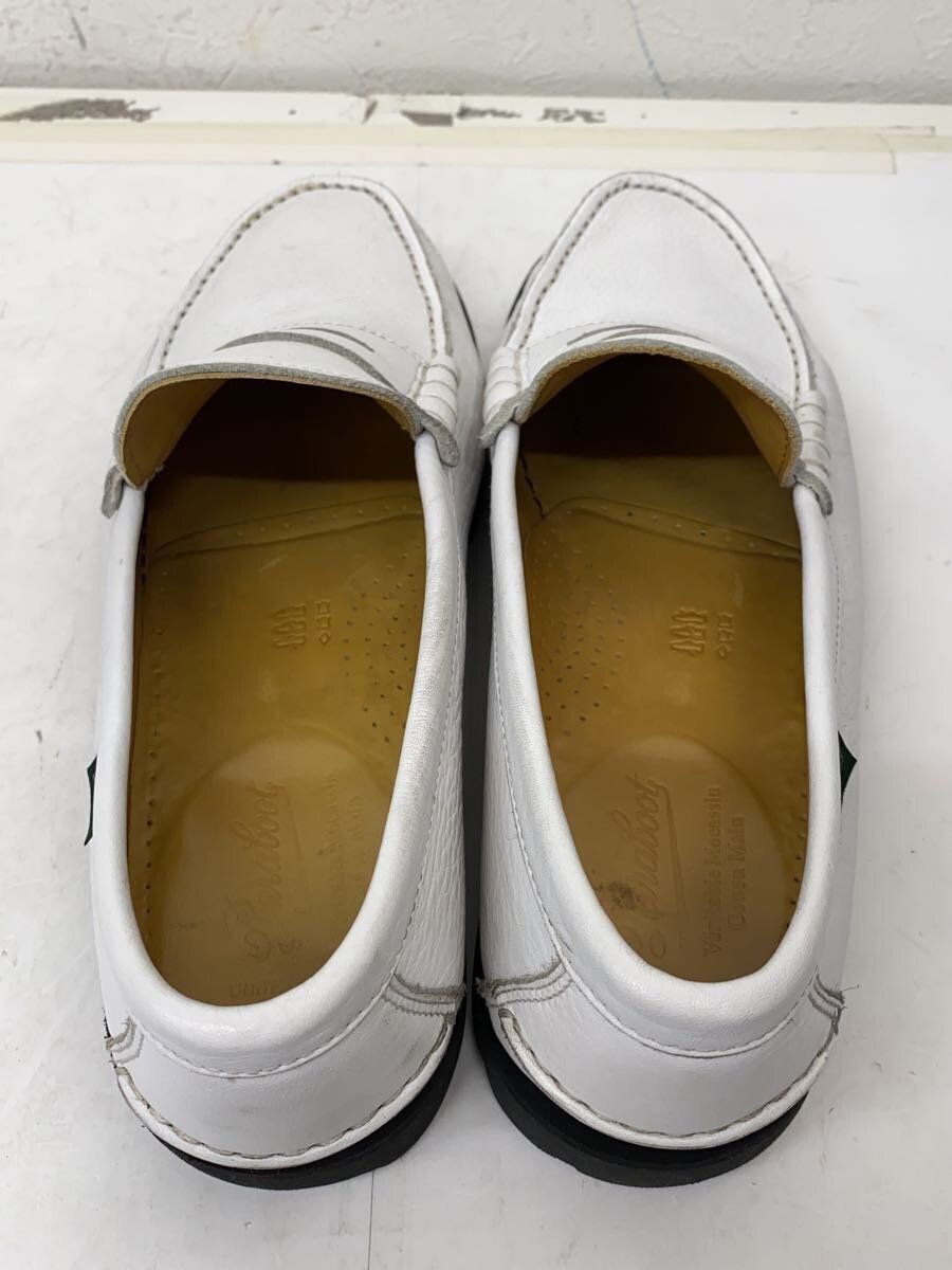 Paraboot loafers US7.5 White leather UNITED ARROWS bespoke Paraboot loafers US7.5 White leather UNITED ARROWS bespoke