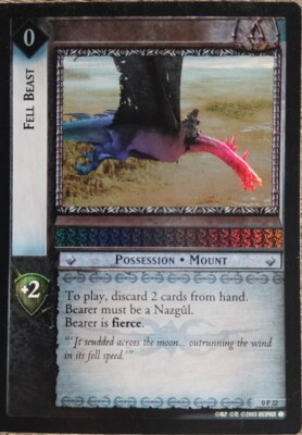 Fel Beast 0P22 - Promo Foil Lord of the Rings TDC 