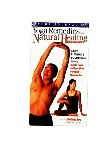 6) VINTAGE YOGA VHS WORKOUT TAPE LOT BEGINNERS YOGA ZONE PM YOGA