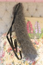 90cm szary kostium ogon Therian fantazyjna sukienka zabawa