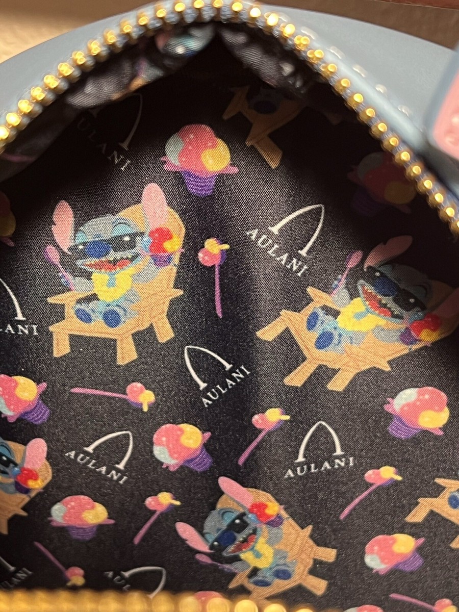 New* Disney Aulani Exclusive Stitch Loungefly Shave Ice Scented